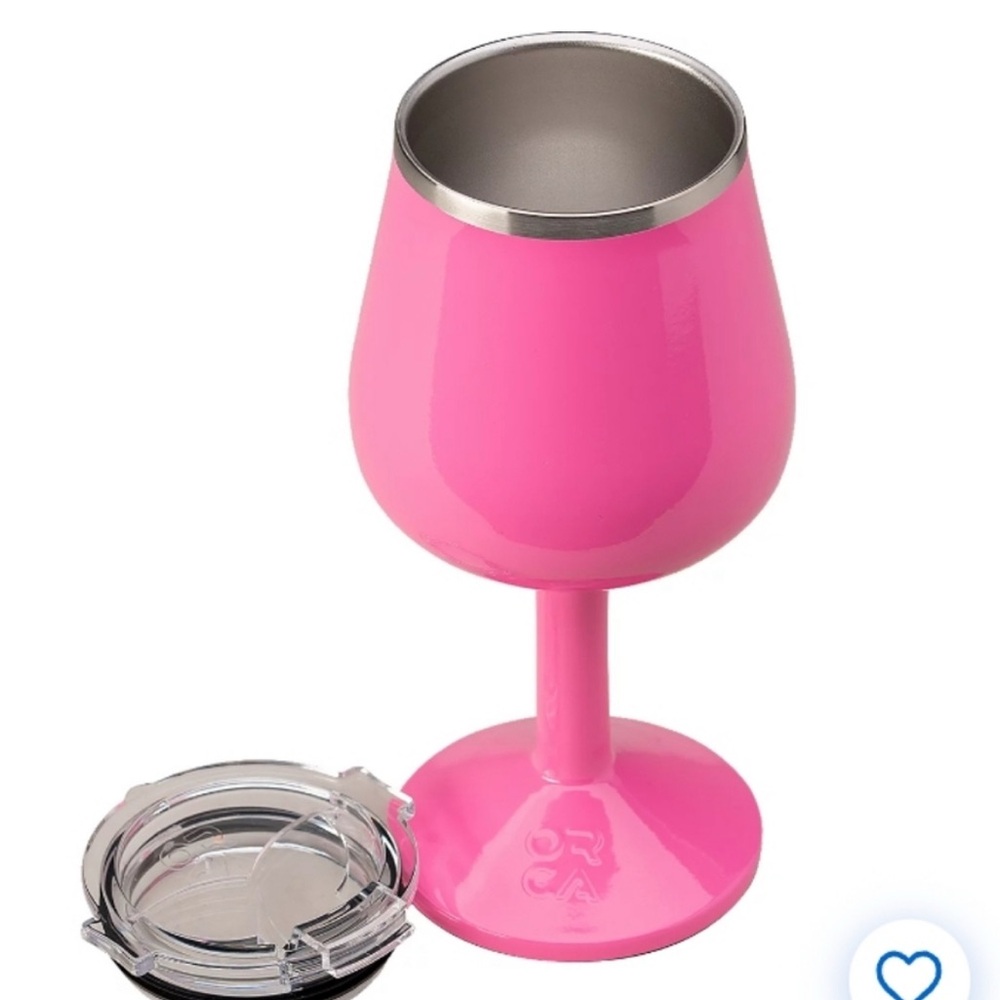 ORCA INSULATED POWDER COAT WINE TUMBLER PINK